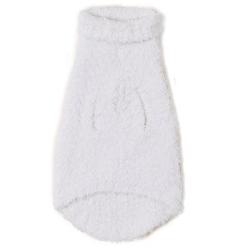 CozyChic Honeycomb Pet Sweater- Cream