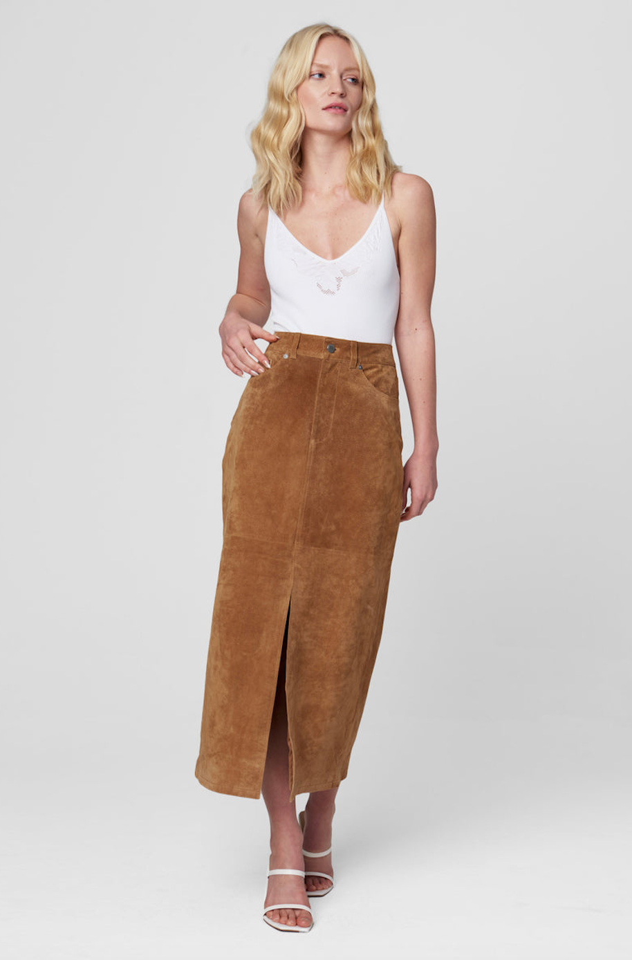 Pecan Midi Skirt