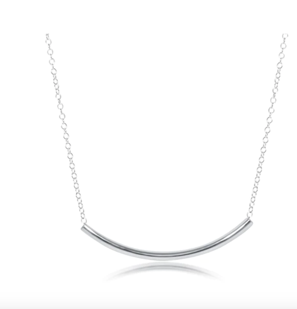 16" Bliss Bar Sterling Necklace