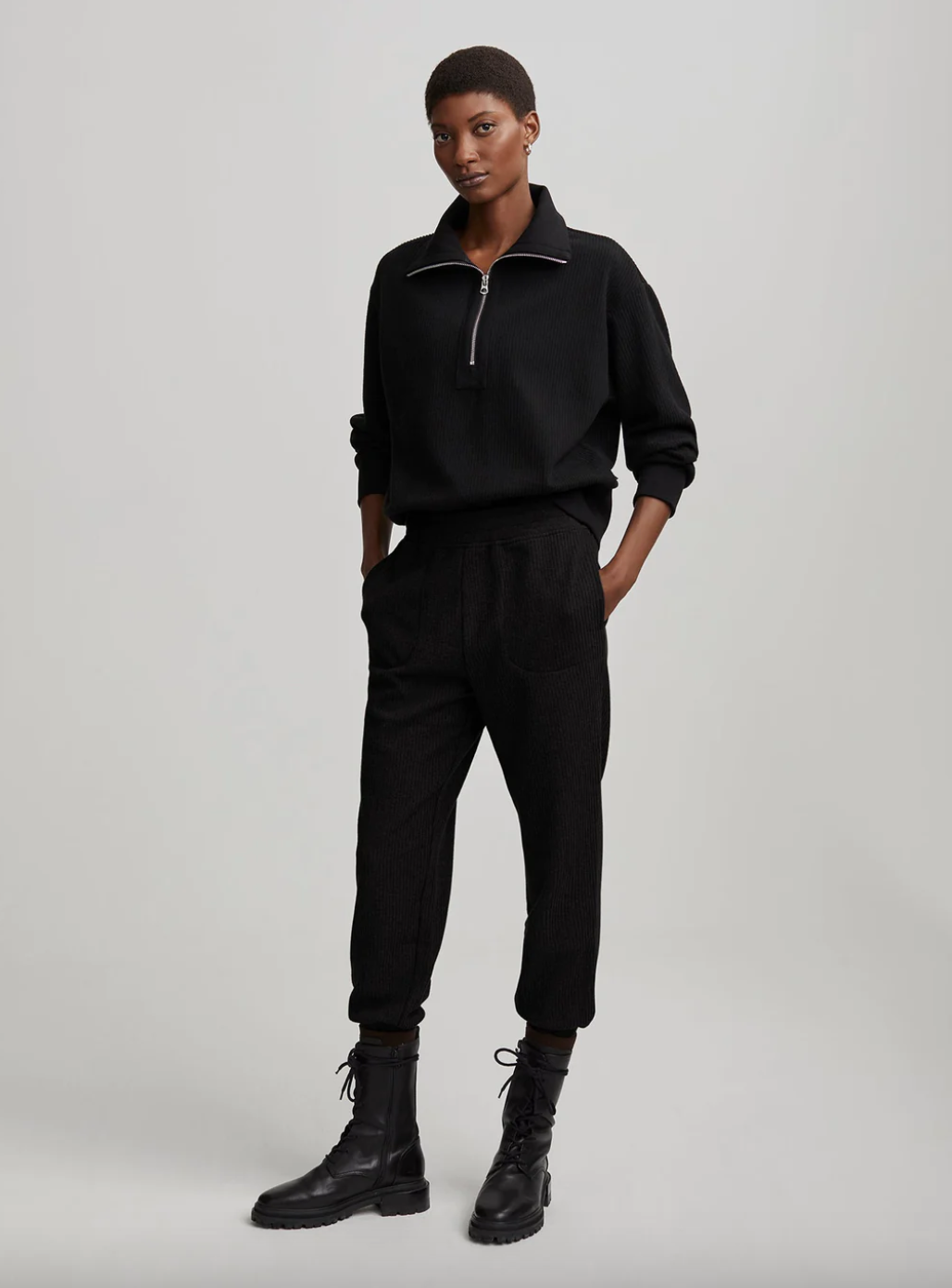 Russell Sweat Pant-Black