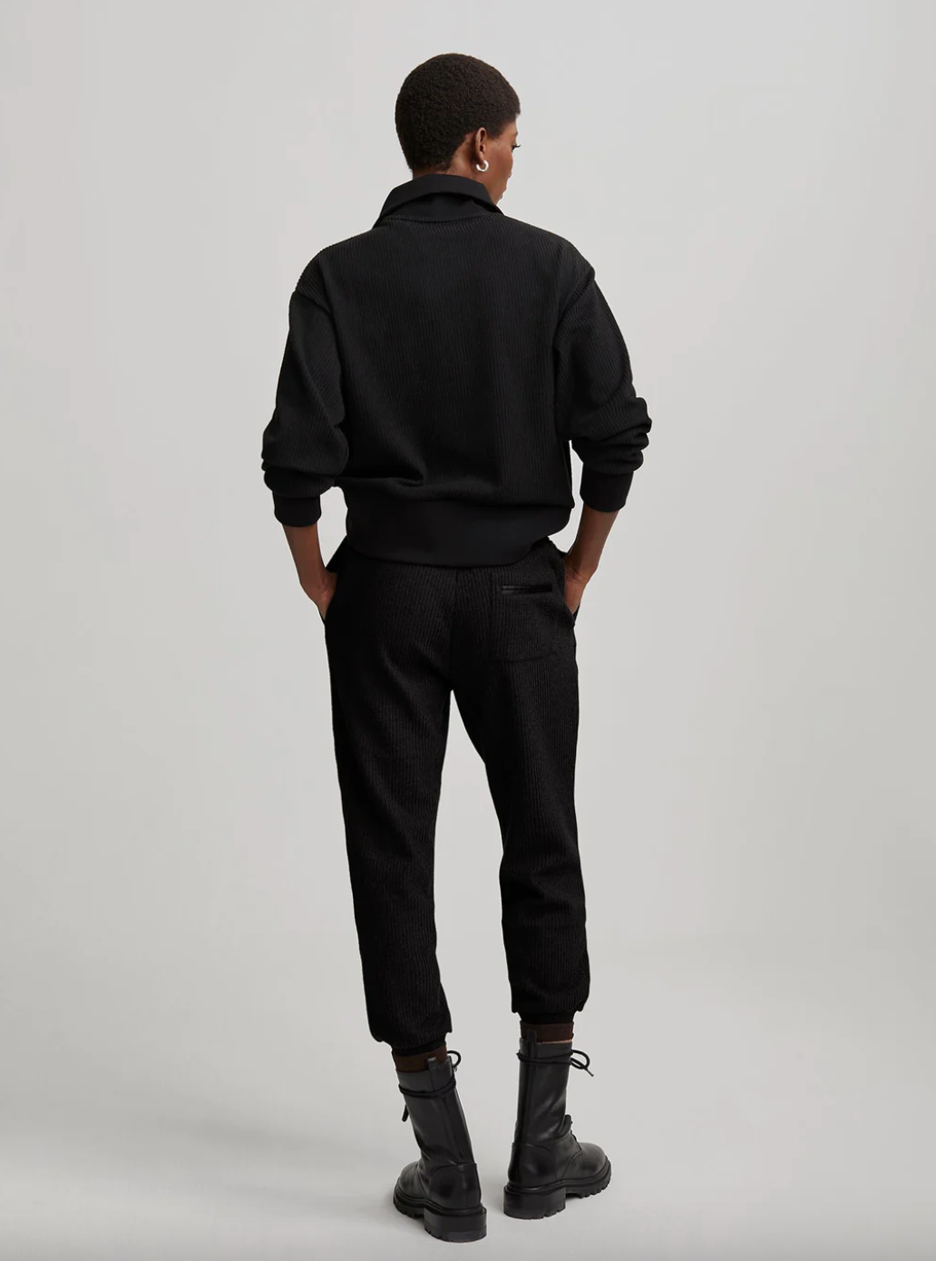 Russell Sweat Pant-Black