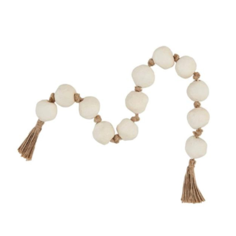 Paper-Mache Decorative Beads (3 colors)