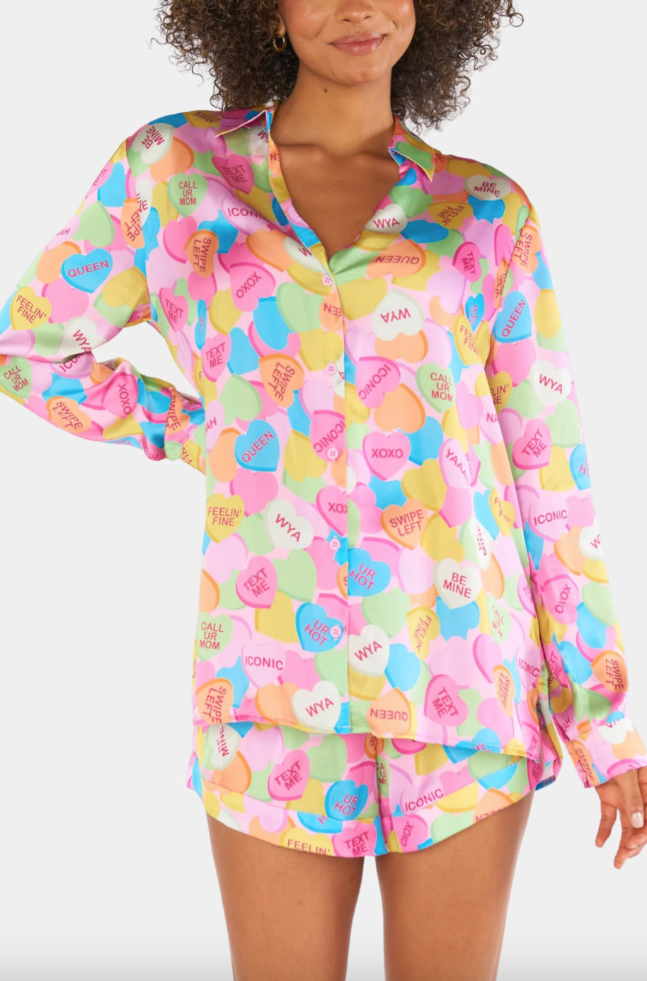 Early Riser PJ Set-Candy Crush