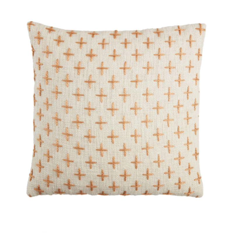 Embroidered Cross Pillow (2 sizes)