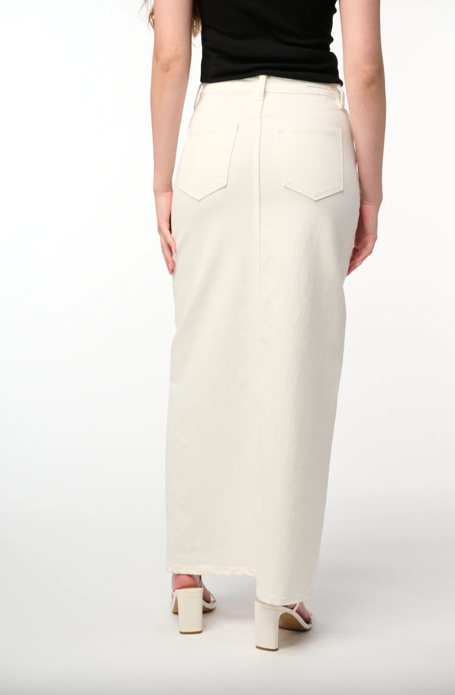 See You Again Skirt-Off White-Final Sale