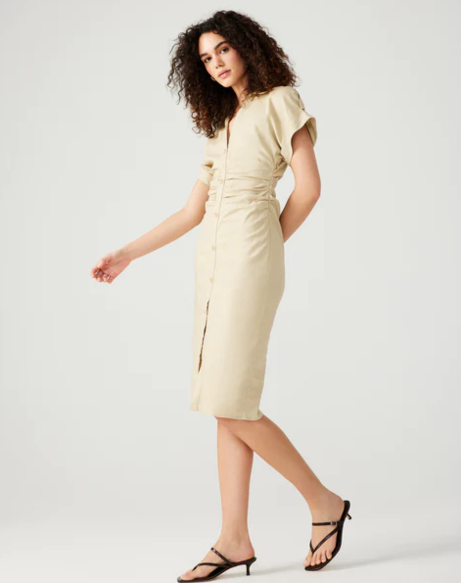Cambrie Dress-Wood Thrush