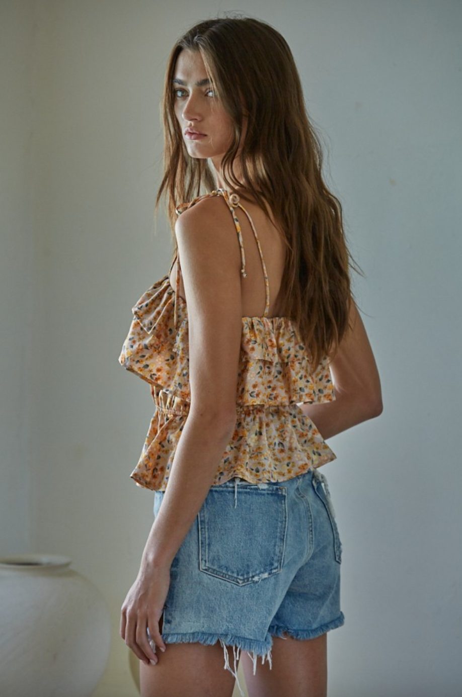 Floral Tube Top Cami