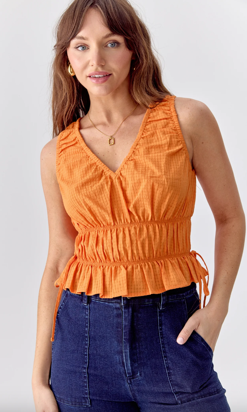 Whitney Top-Orange