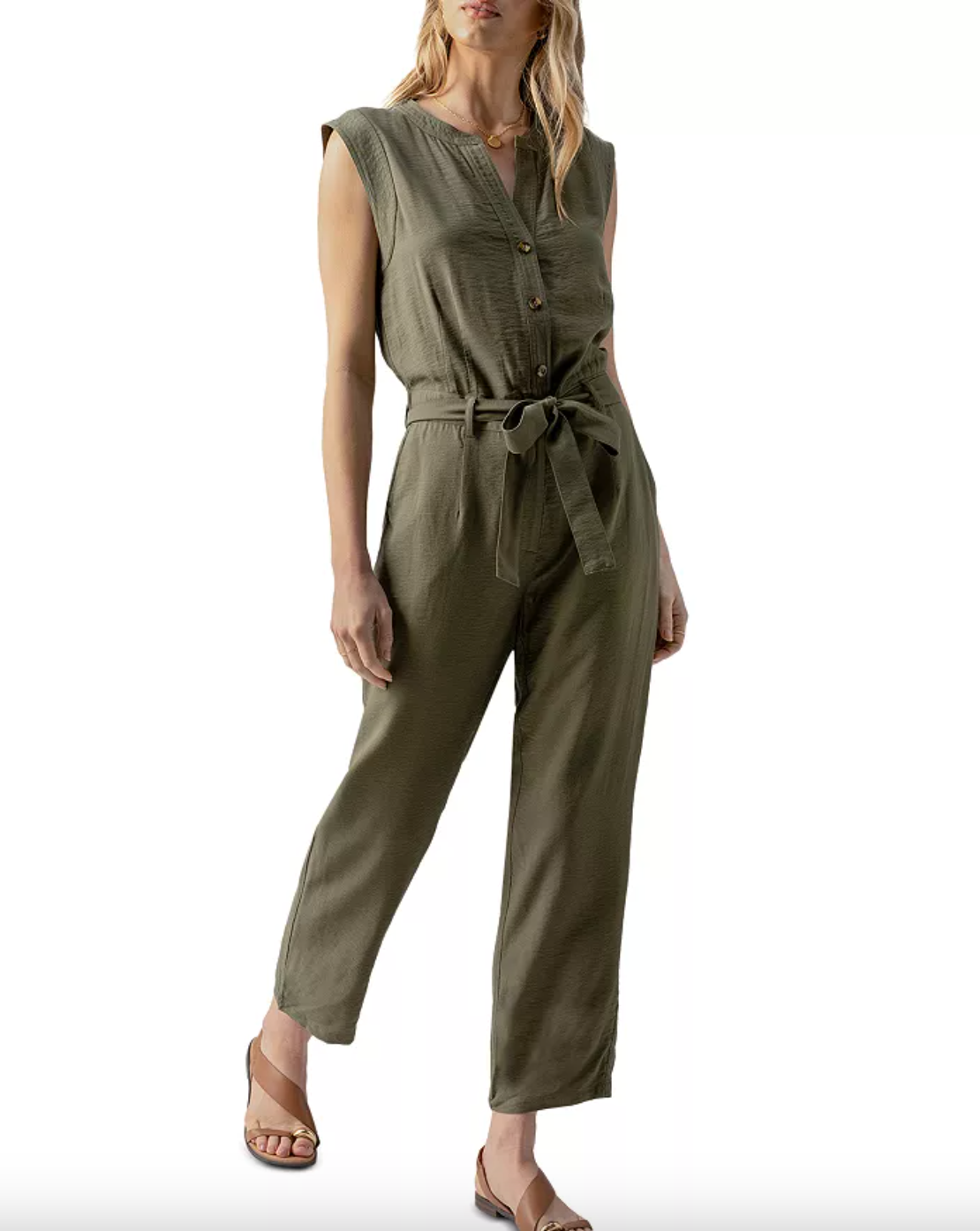 Prima Jumpsuit-Olive