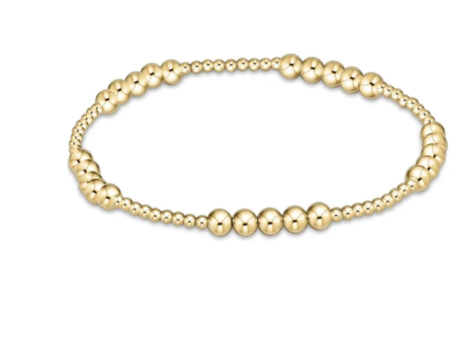 2mm Blissful Bracelet-4mm Gold