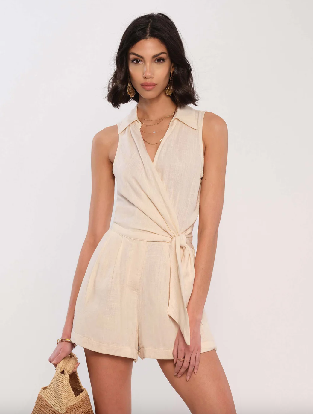 Gale Romper-Putty