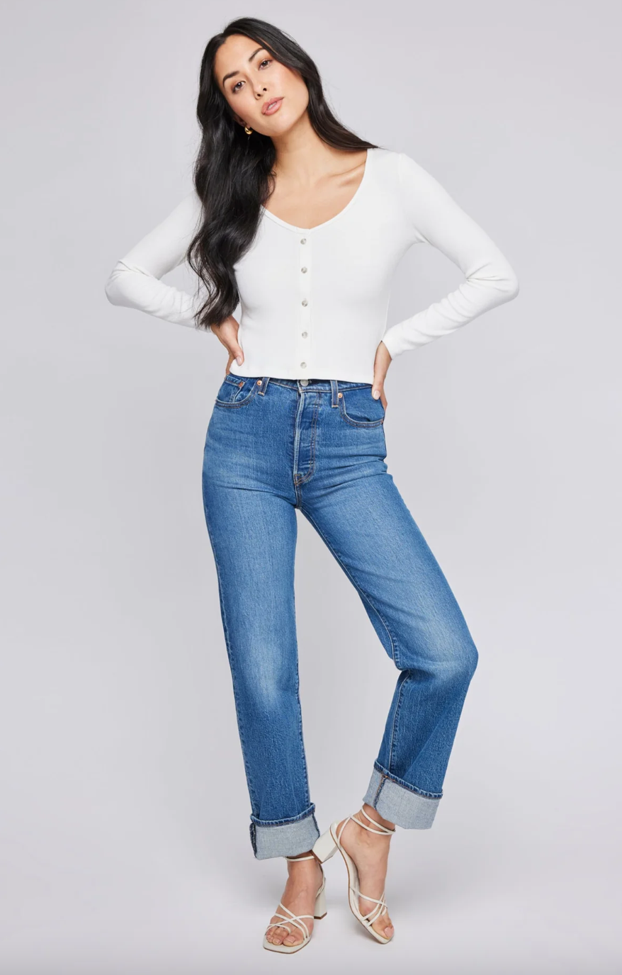 Zahara Top-White