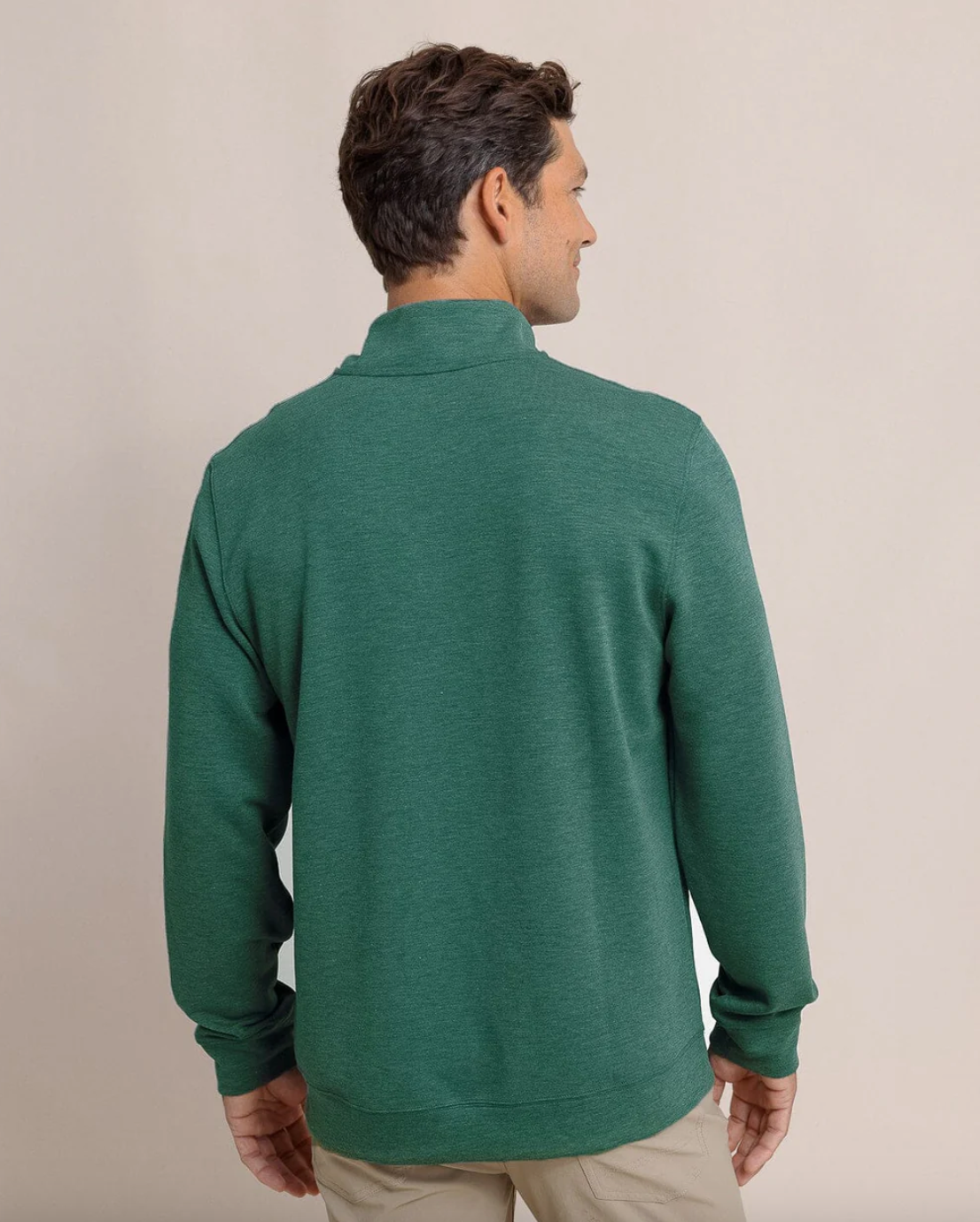Whyche Quarterzip-Green