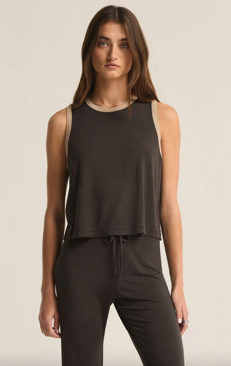 トップス theredthread massage tank black トップス theredthread