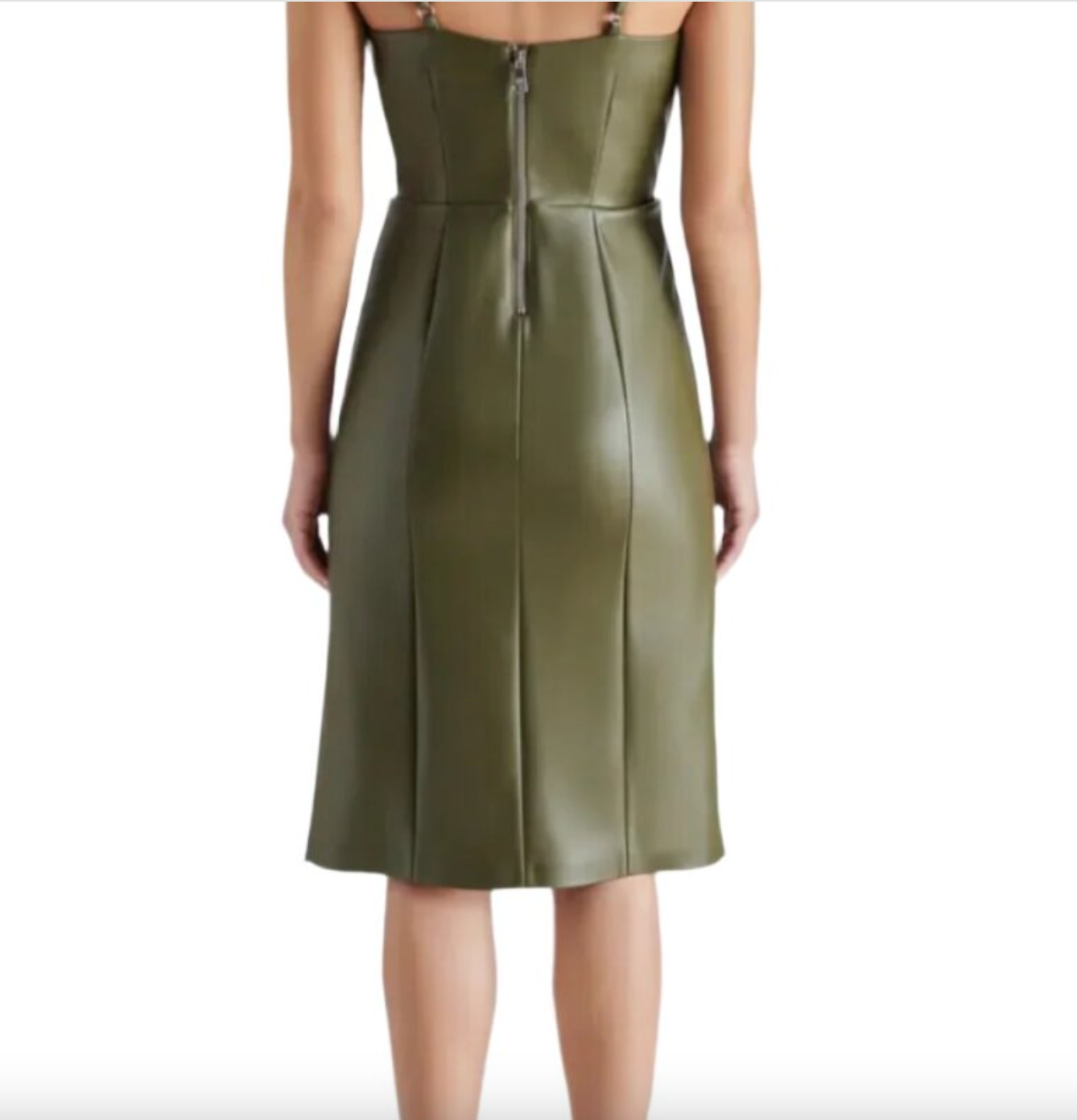 Giselle Dress-Olive