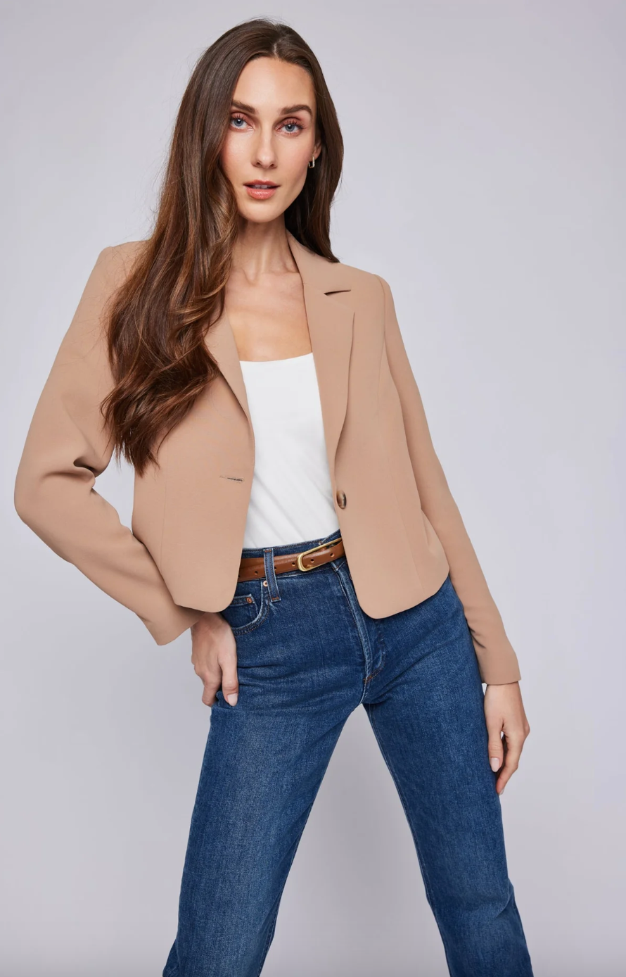 Moira Blazer-Cashew