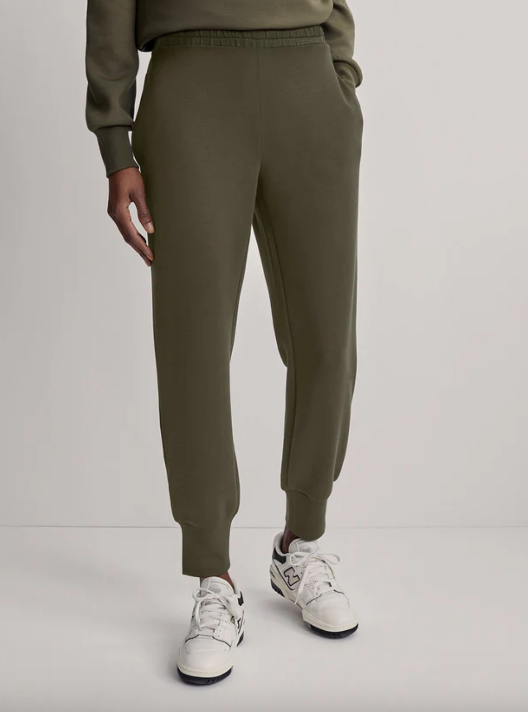Slim Cuff Pant 27.5"-Olive Night