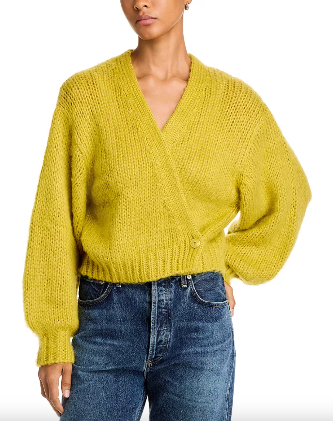 Kyan Cardigan-Cypress Green