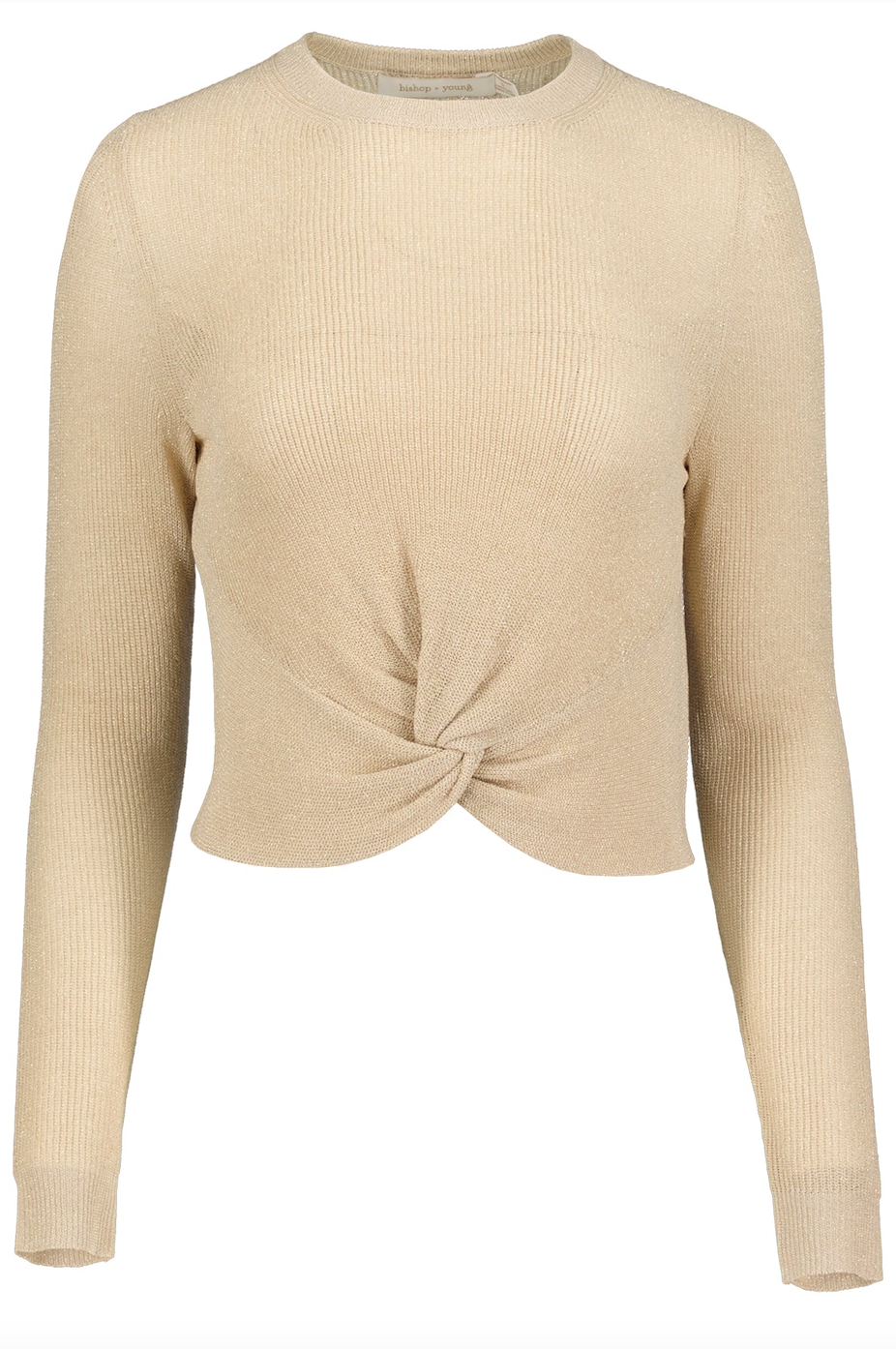 Lurex Twist Top-Gold
