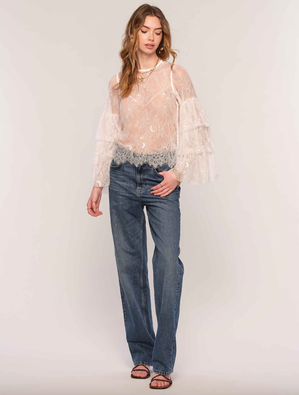 Cynthia Top-Ivory