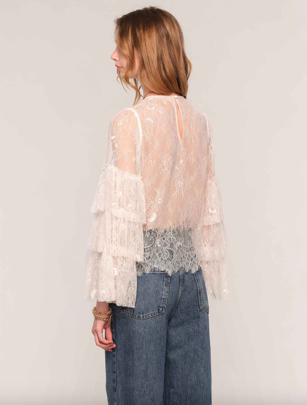 Cynthia Top-Ivory