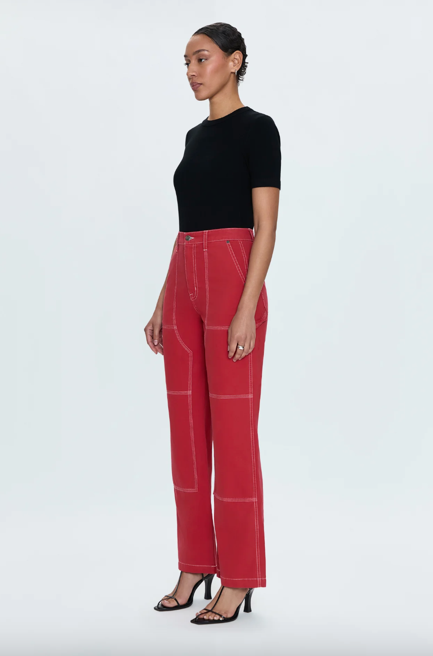 Grady Carpenter Pant-Rouge