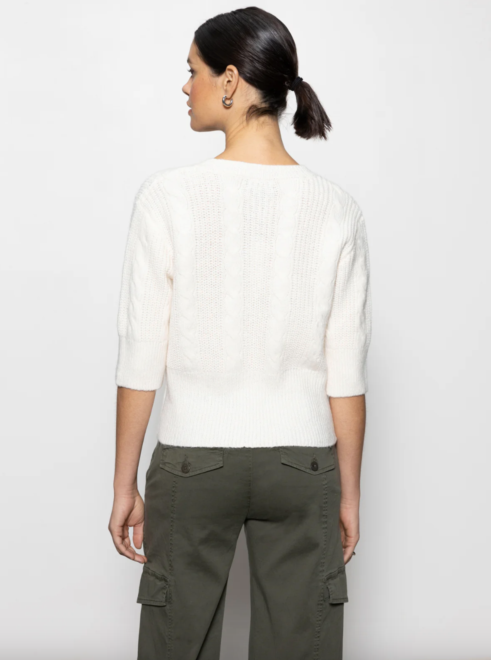Fuzzy Cable Cardi-Oat