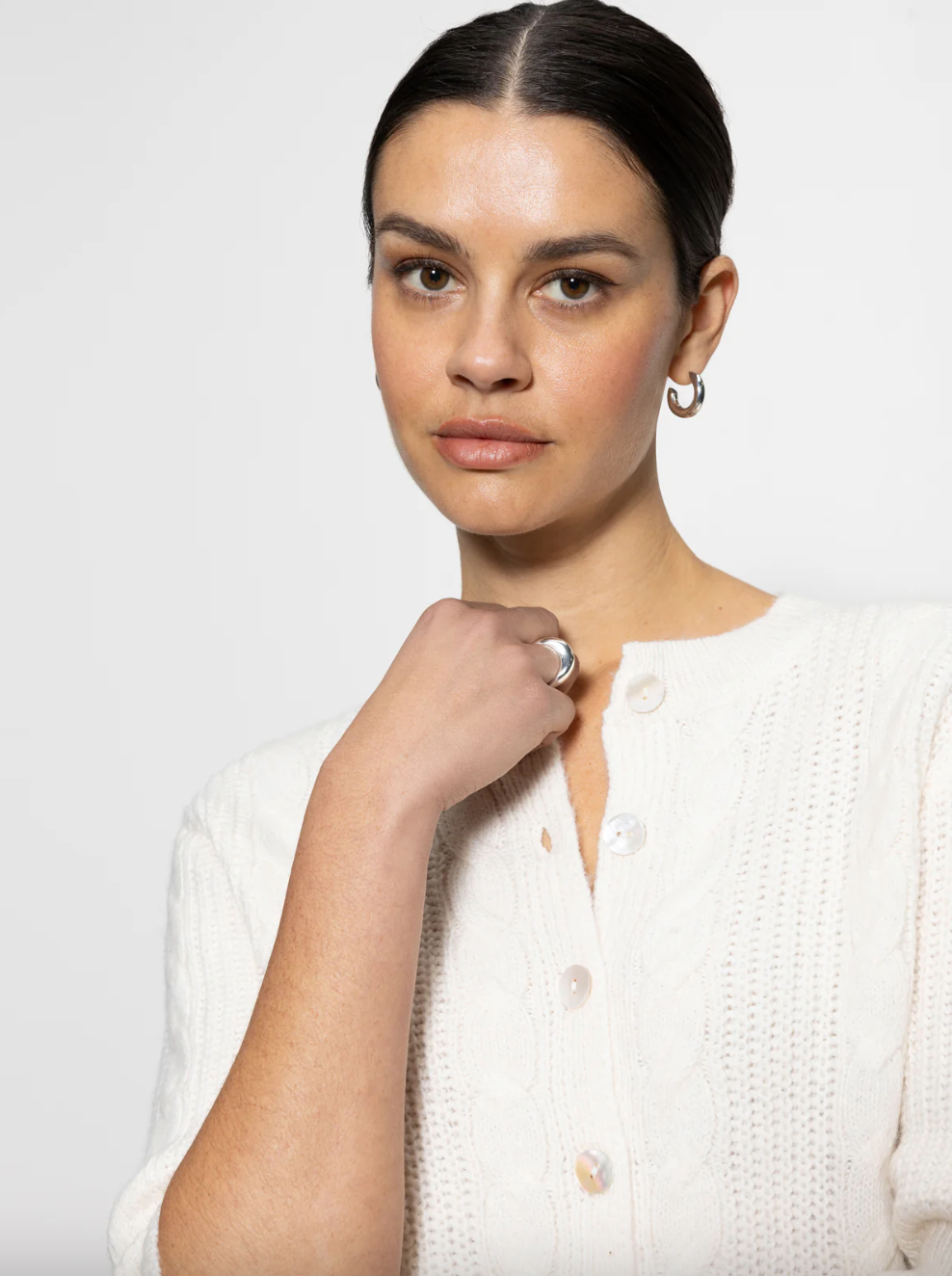 Fuzzy Cable Cardi-Oat