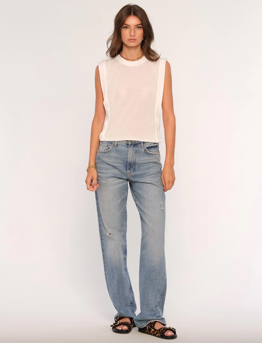 Natalia Top-Eggshell
