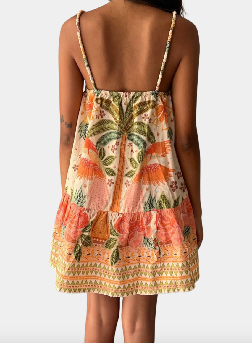 Harper Mini Dress-Toucans