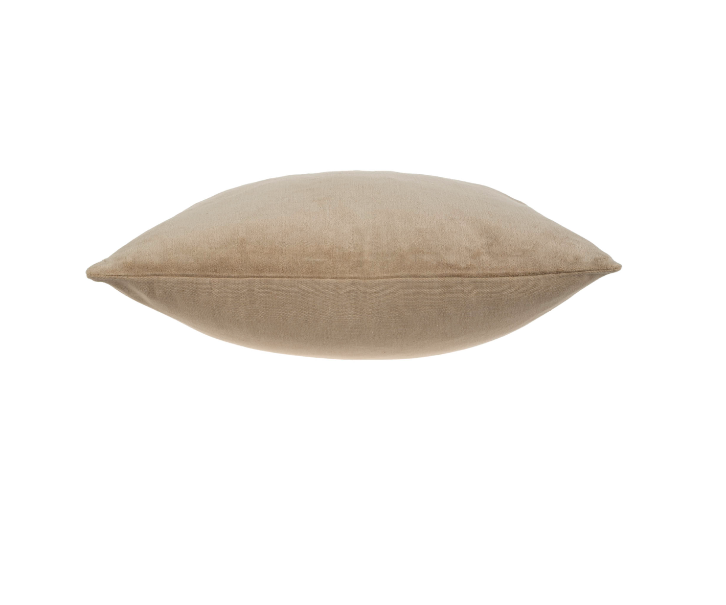 18x18 Velvet Pillow-Bisque