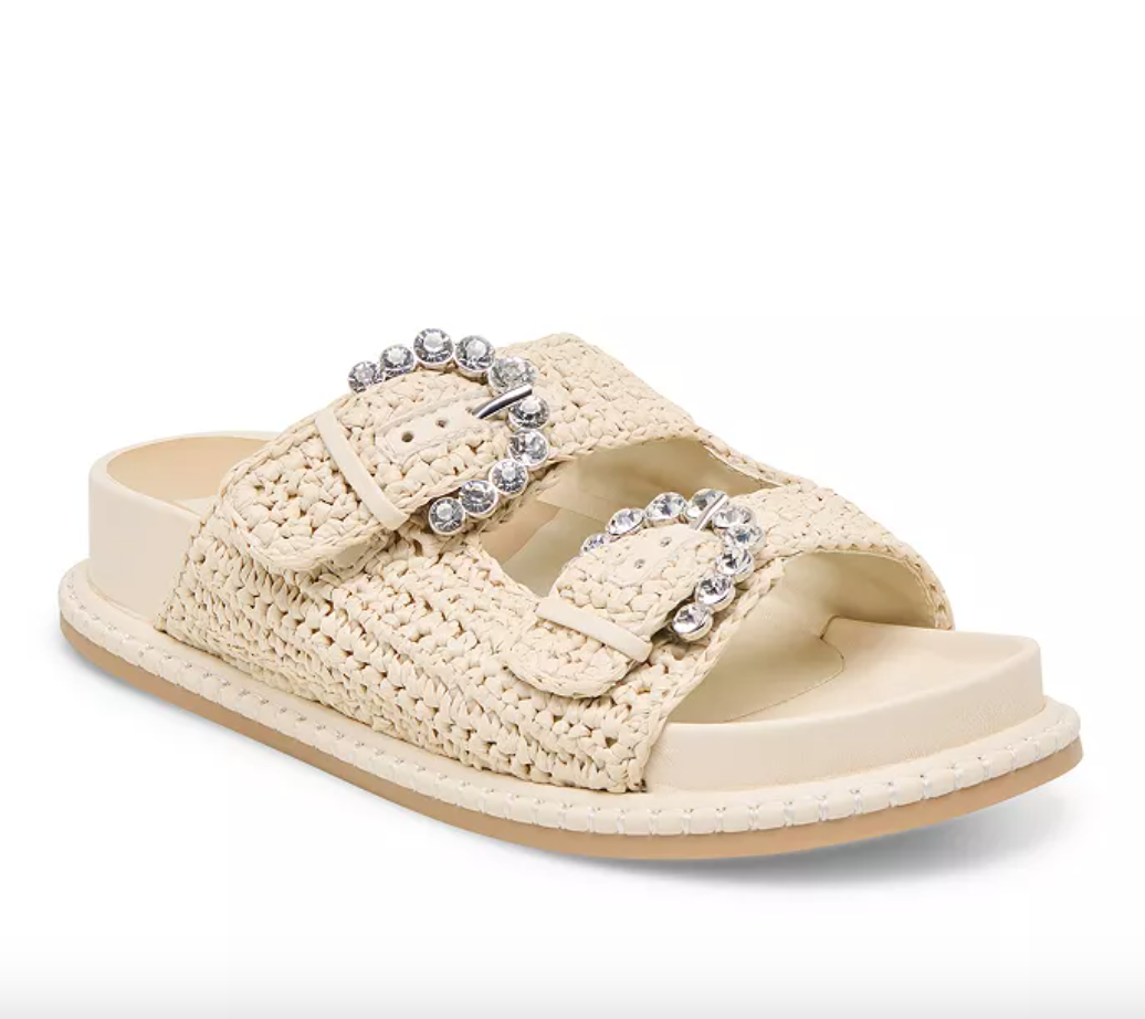 Shauny Crystal Sandal-Oatmeal