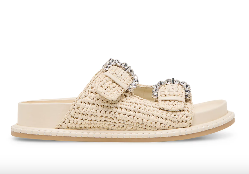 Shauny Crystal Sandal-Oatmeal