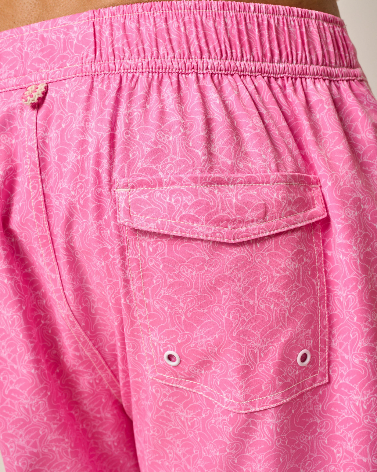 Surf Shorts 7"-Tickled Pink