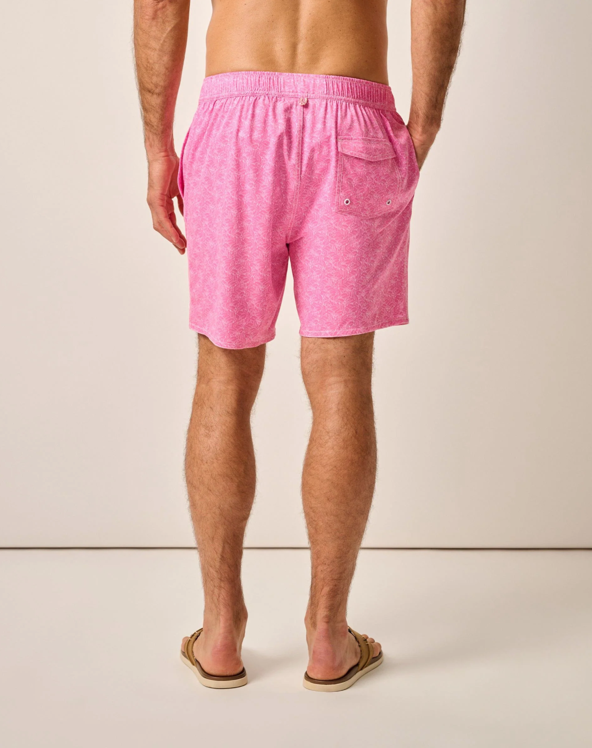Surf Shorts 7"-Tickled Pink