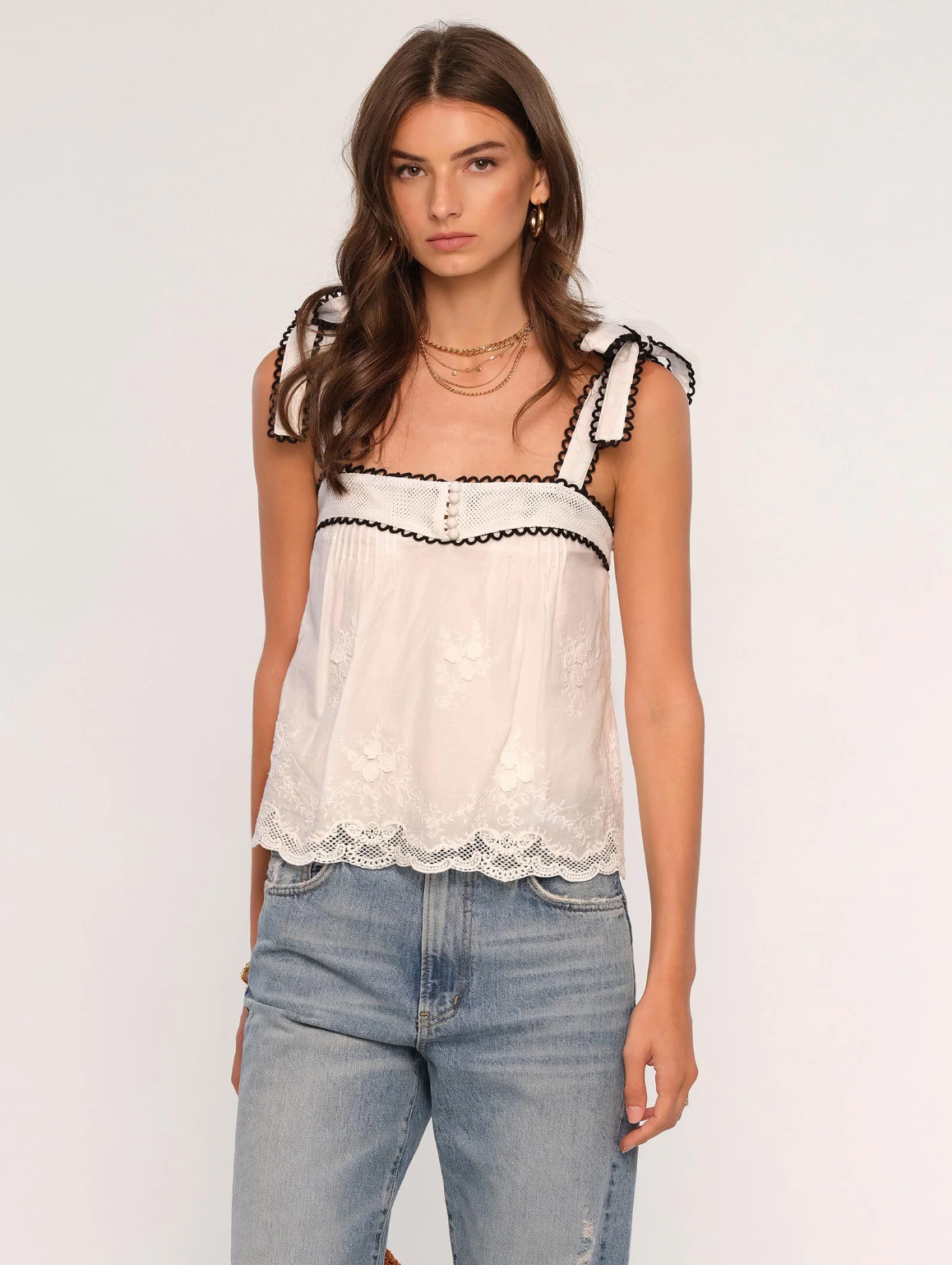 Miena Top-White