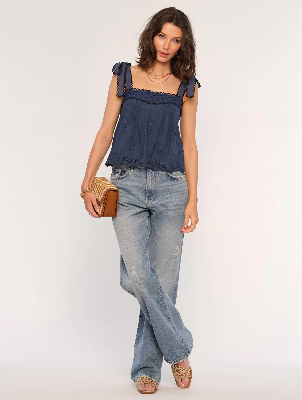 Miena Top-Navy