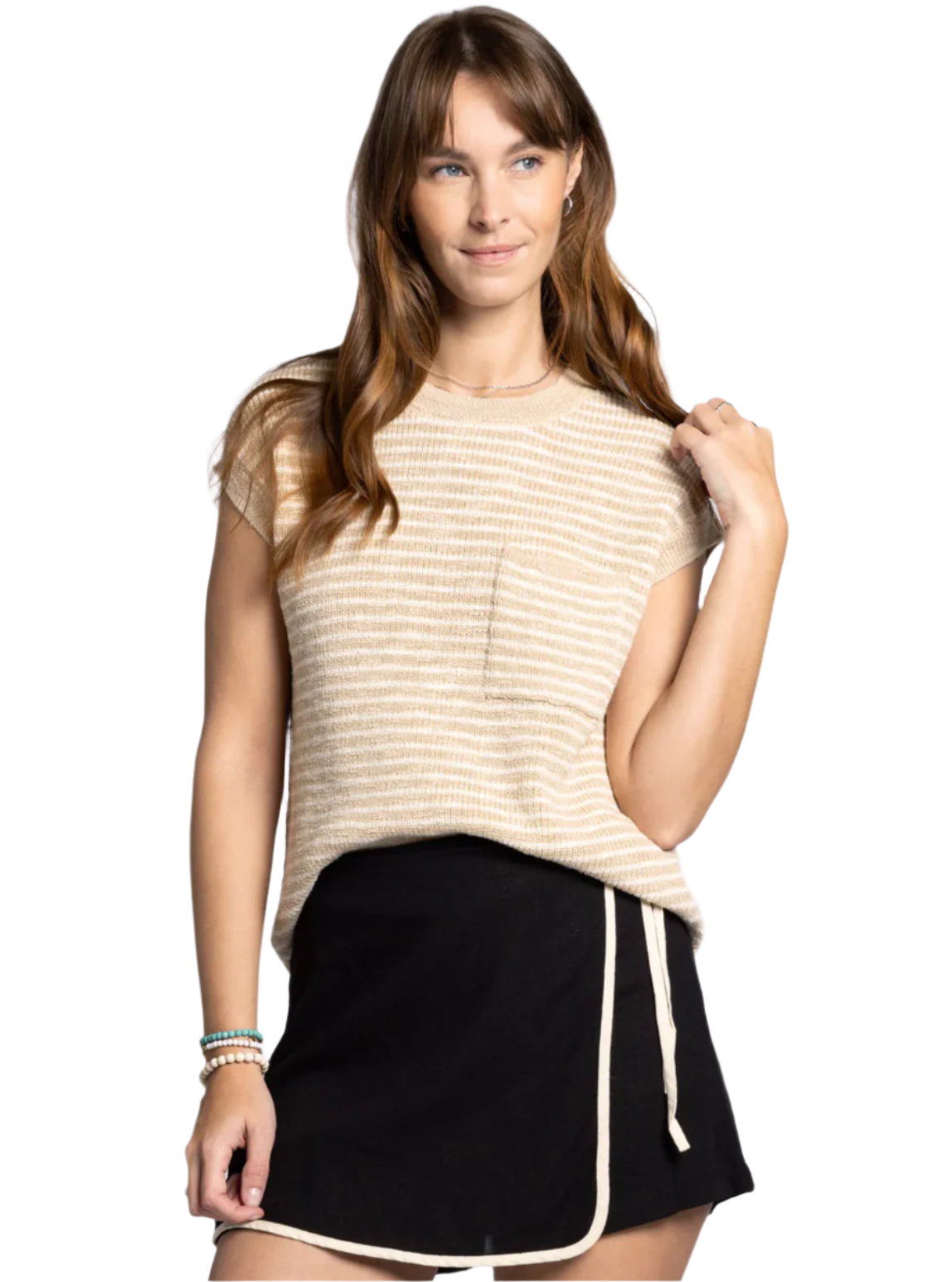 Andie Top-Beige