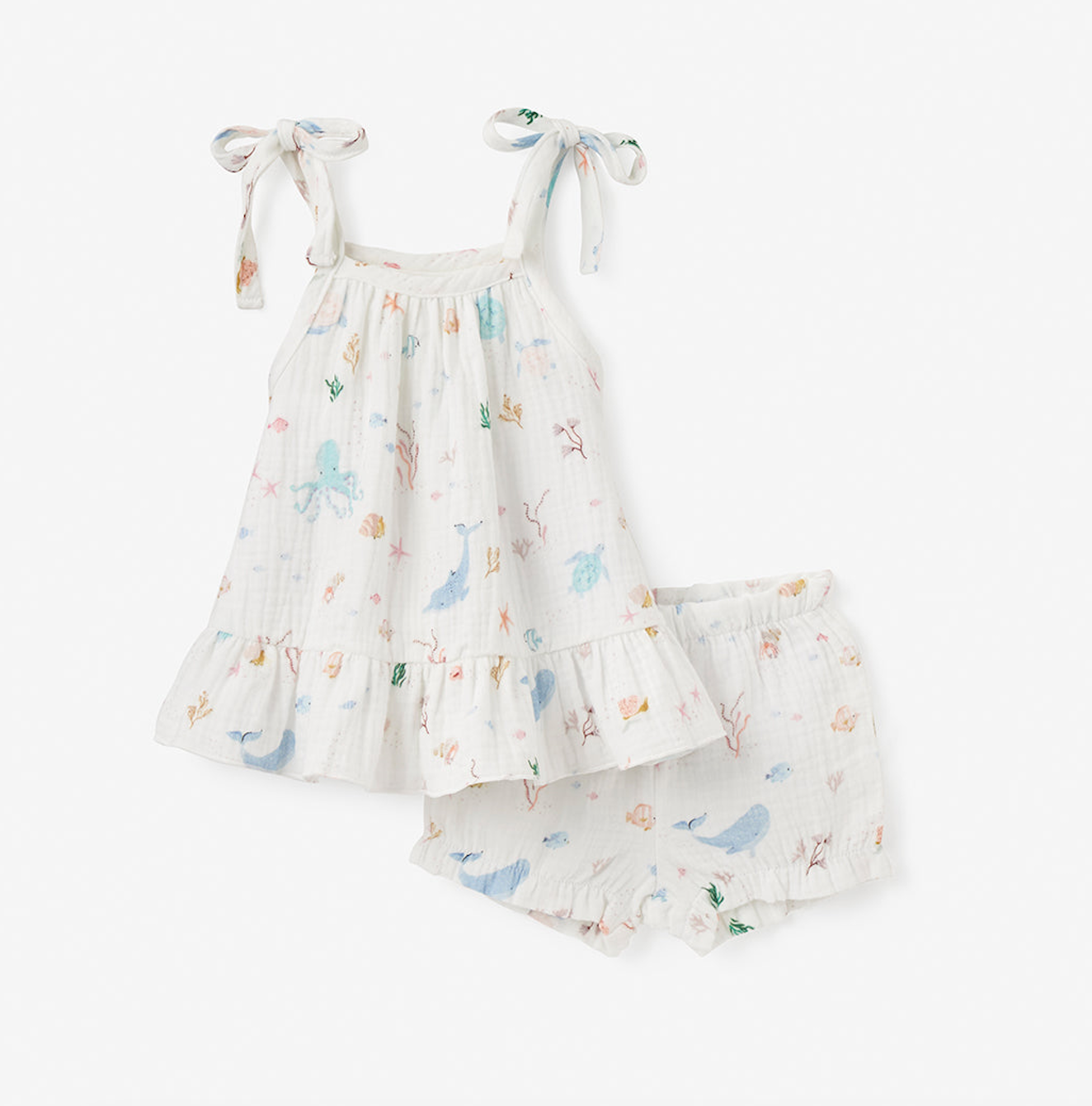 Ocean Adventure Tie Top Set
