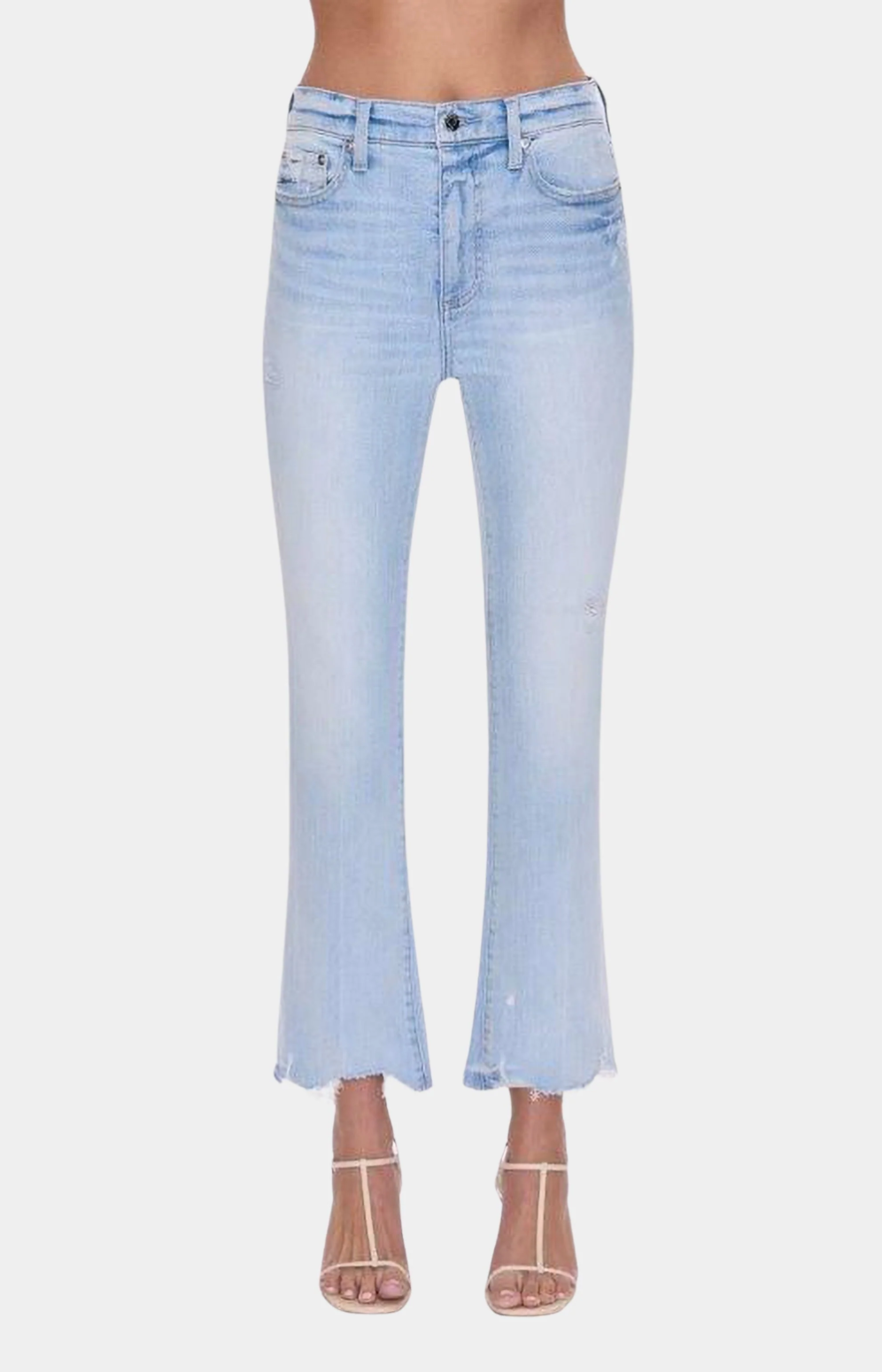 Lennon High Rise Crop-Lotus Vintage
