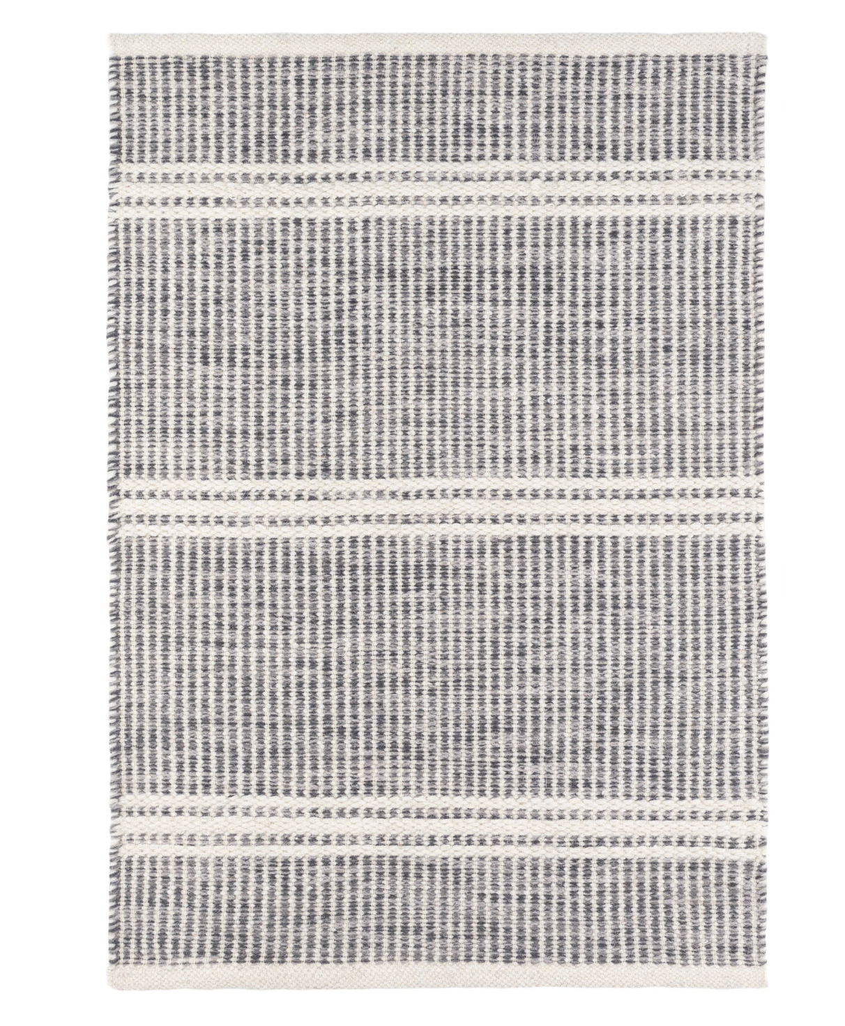 2x3 Malta Grey Striped Rug