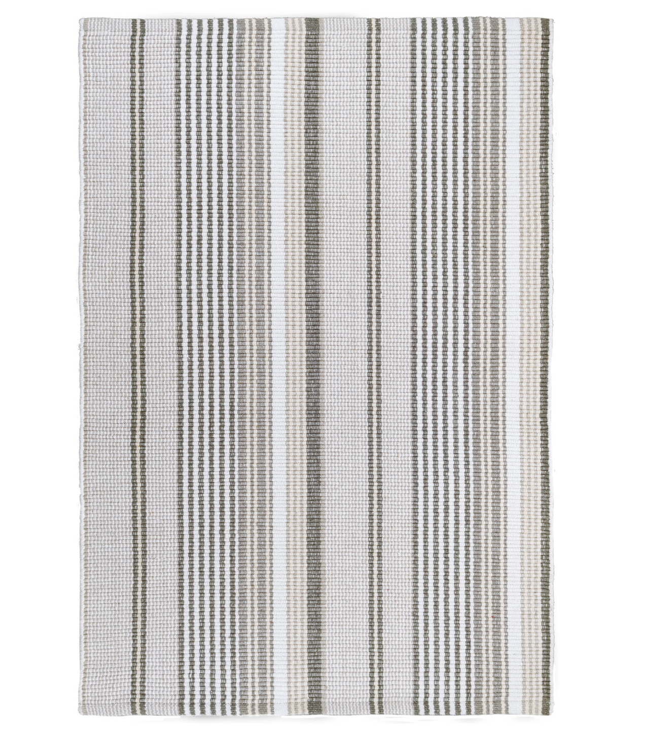 4x6 Gradiation Ticking Grey Rug