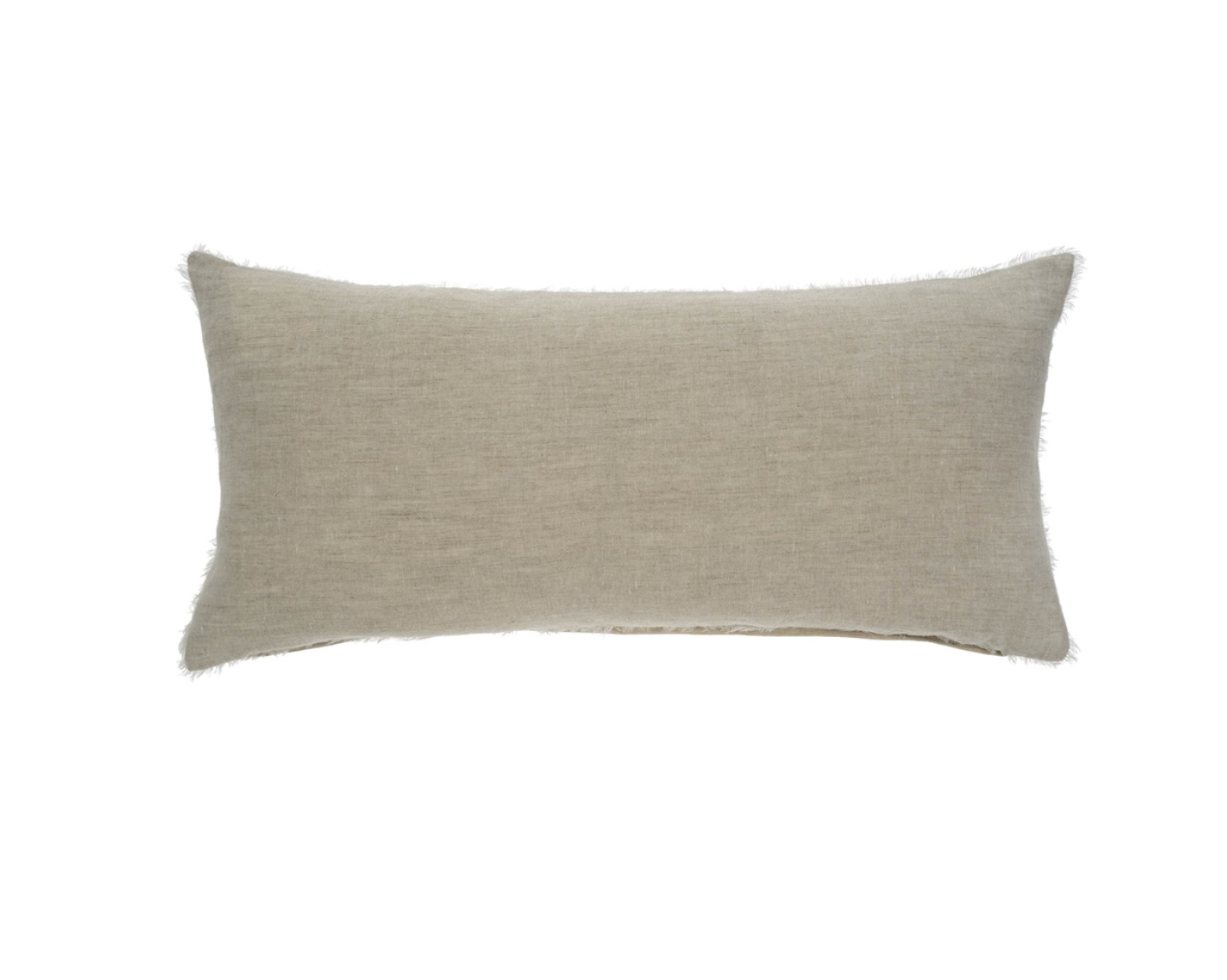 Mink Linen Lumbar Pillow - 14x31"