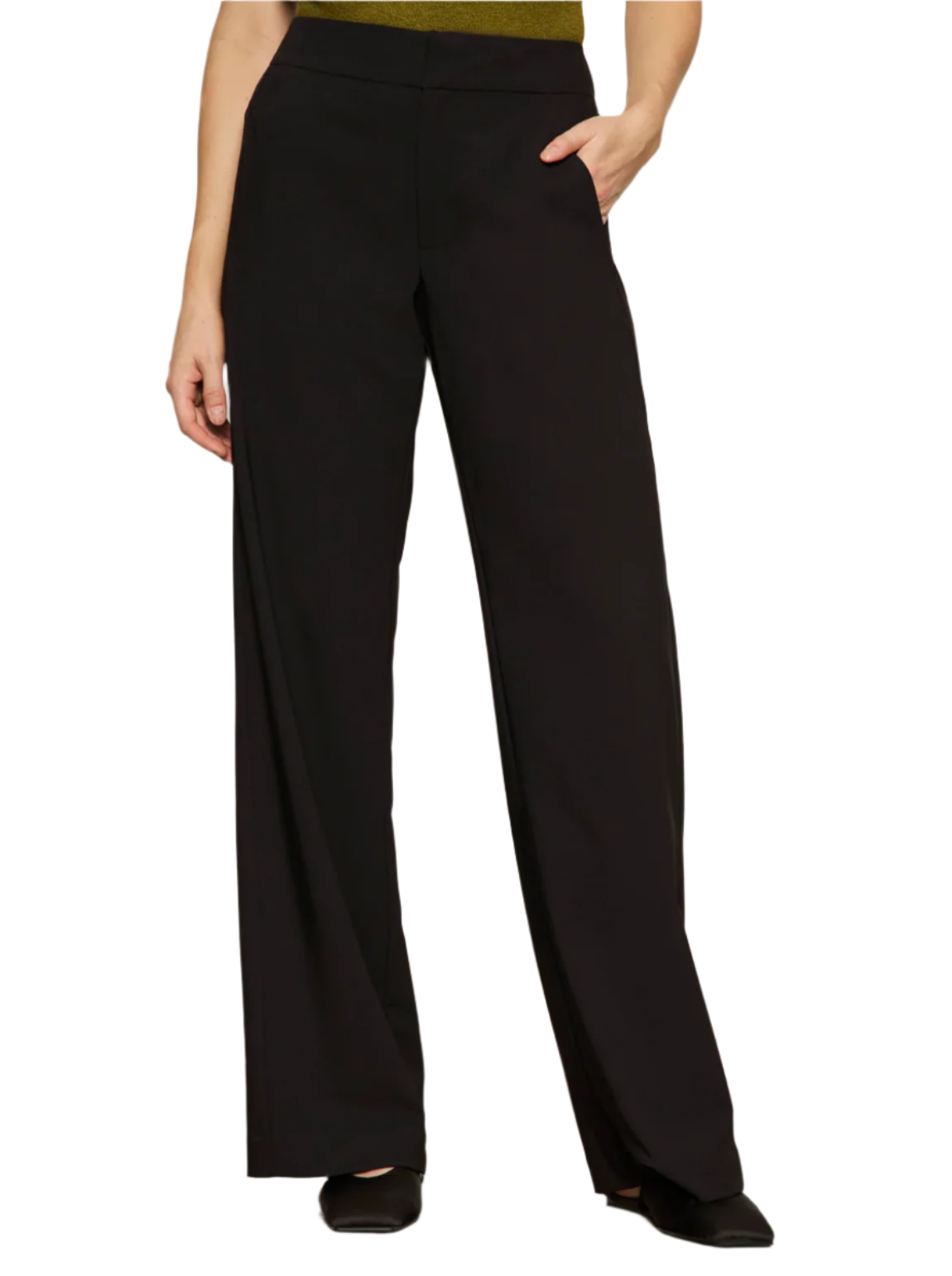 Modern Gab Trouser-Black