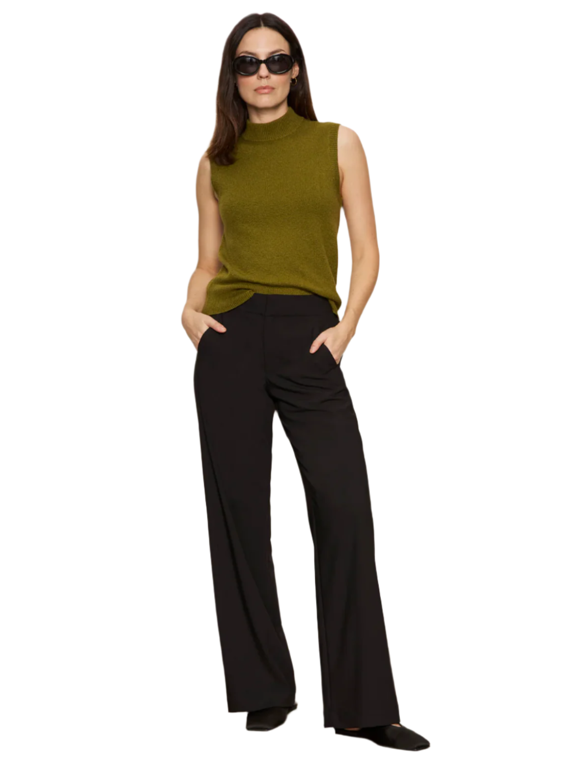 Modern Gab Trouser-Black
