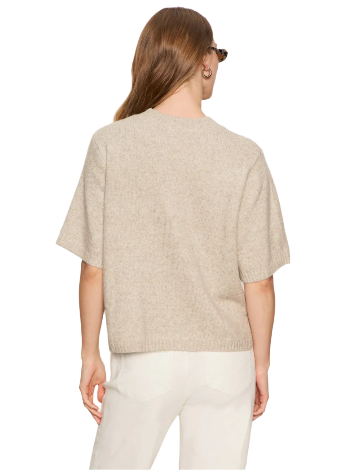 Perfect Sweater Tee-Oat