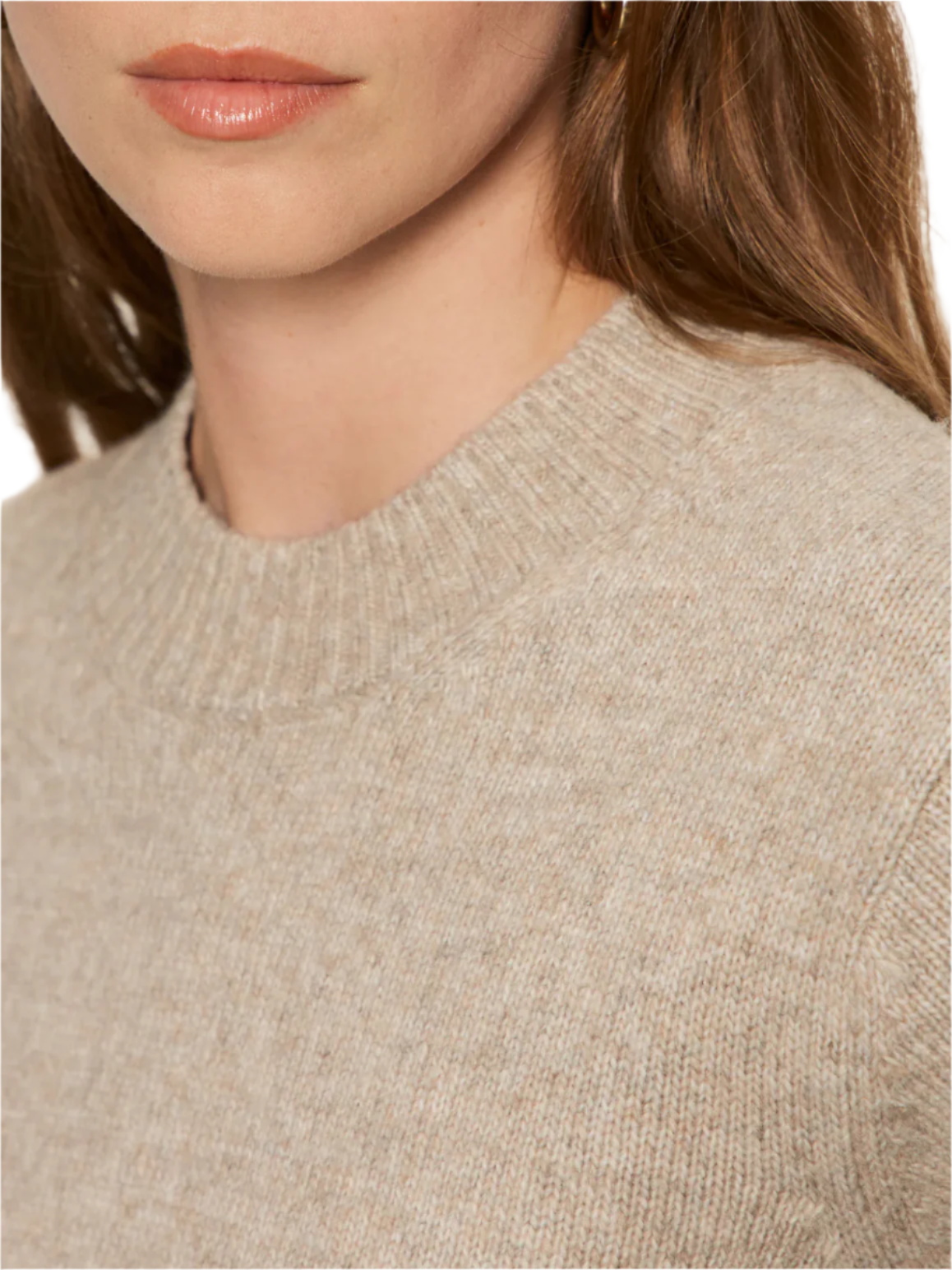 Perfect Sweater Tee-Oat