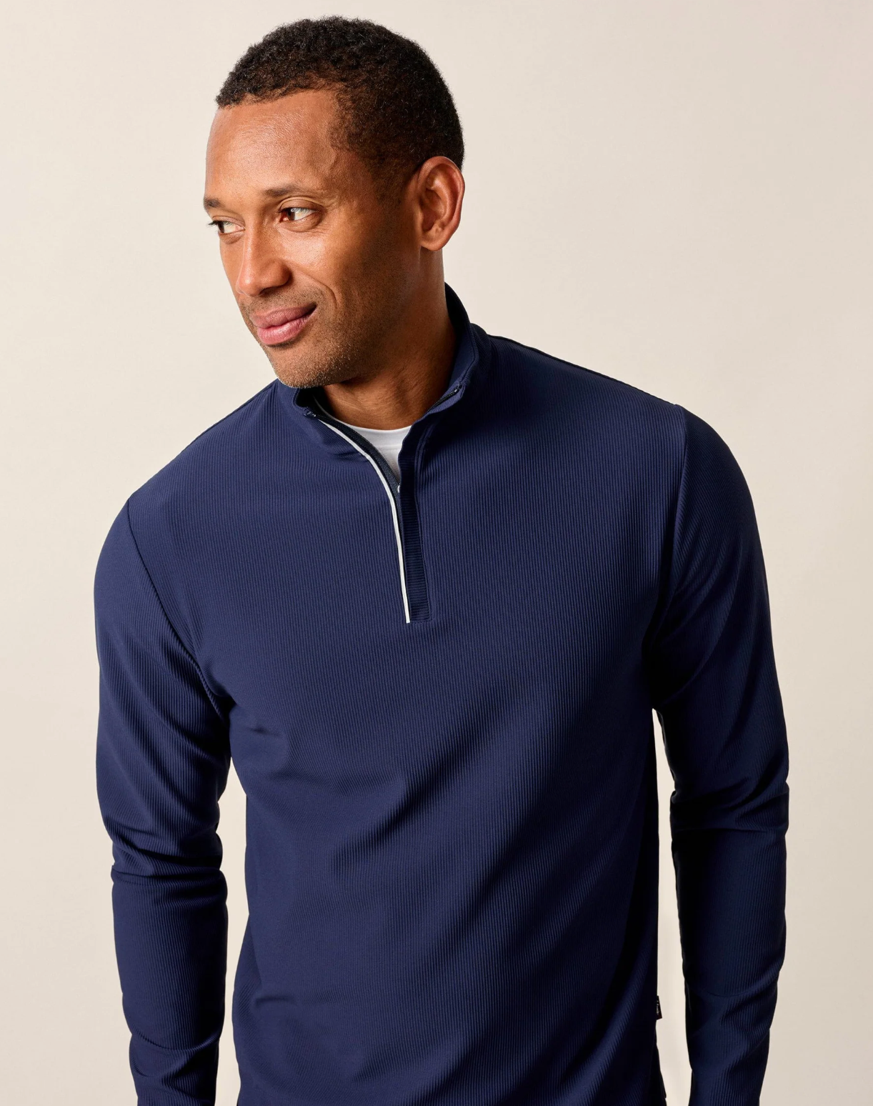 Hoppin Quarter Zip-Navy