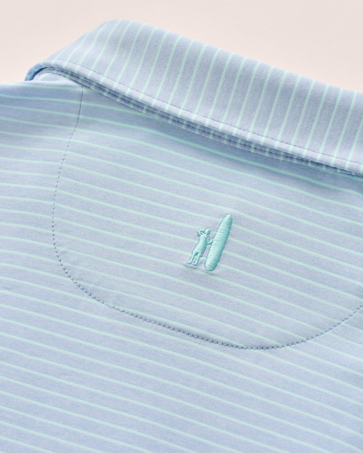 Michael Stripe Polo-Kona