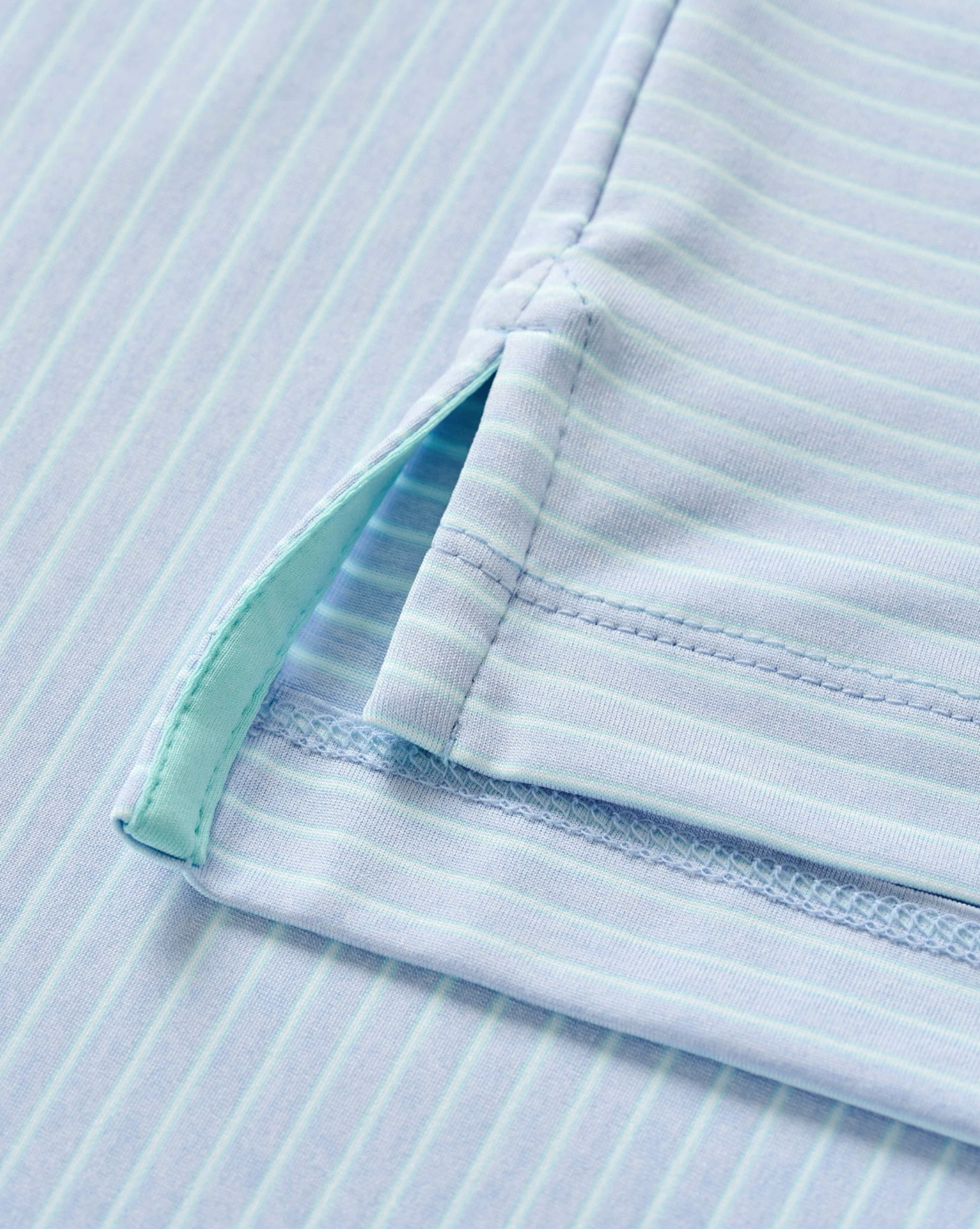 Michael Stripe Polo-Kona